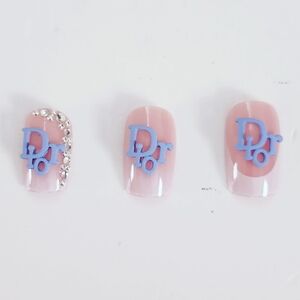 Luxury Nail Charms Blue